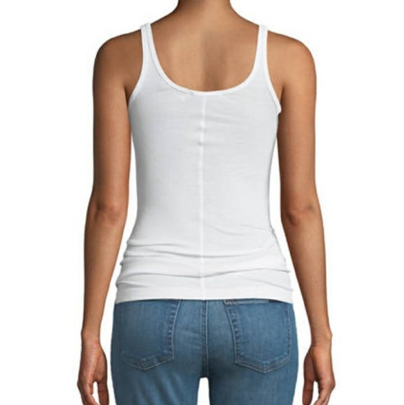 VINCE Ribbed Tank Top - Picture 2 of 2